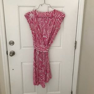 Lily Pulitzer Pink Wrap Dress